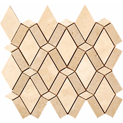 Travertine Waves Mosaic